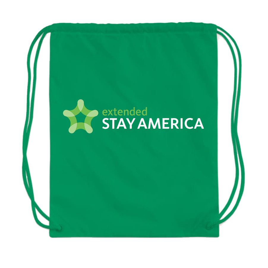 Extended Stay America Drawstring Bag